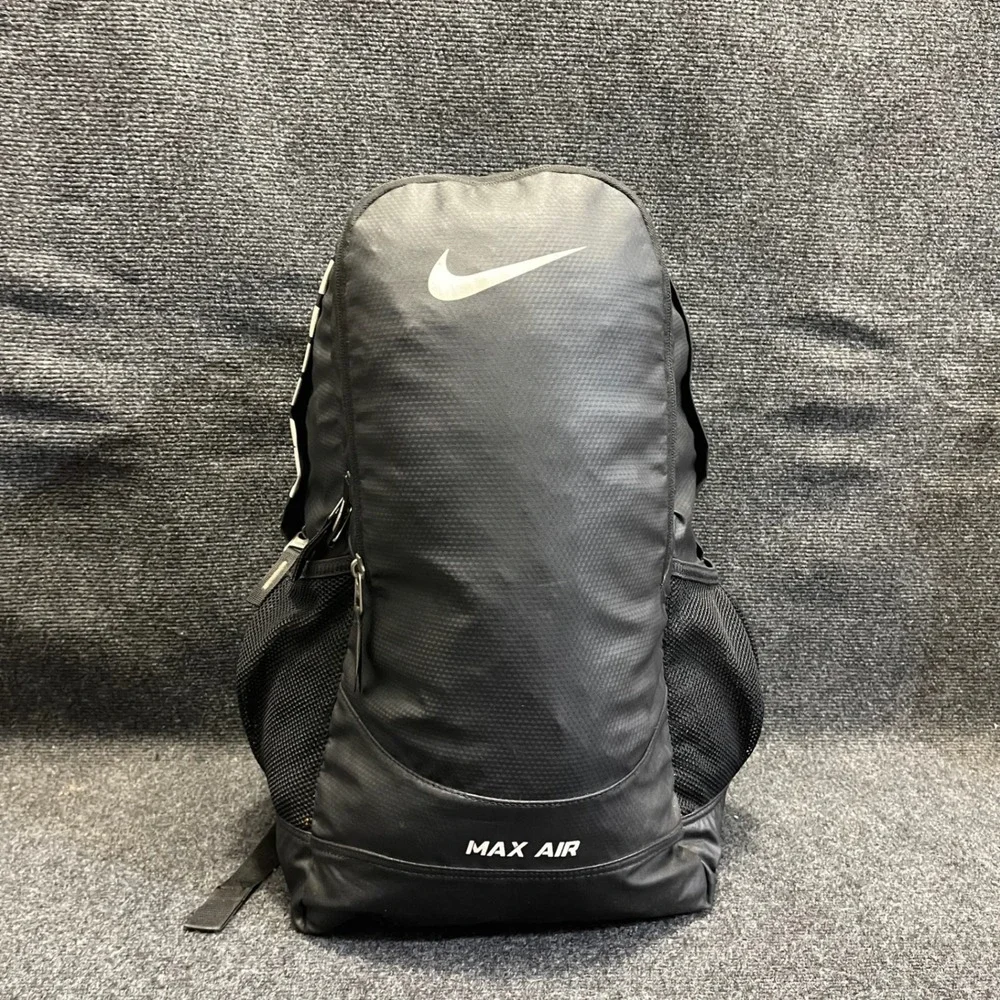 Nike | Bags | Nike Ba459567 Max Air Black Polyester Athletic School Work Travel Backpack Bag | Poshmark Nike | Bags | Nike Ba459567 Max Air Black Polyester Athletic School Work Travel Backpack Bag | Poshmark